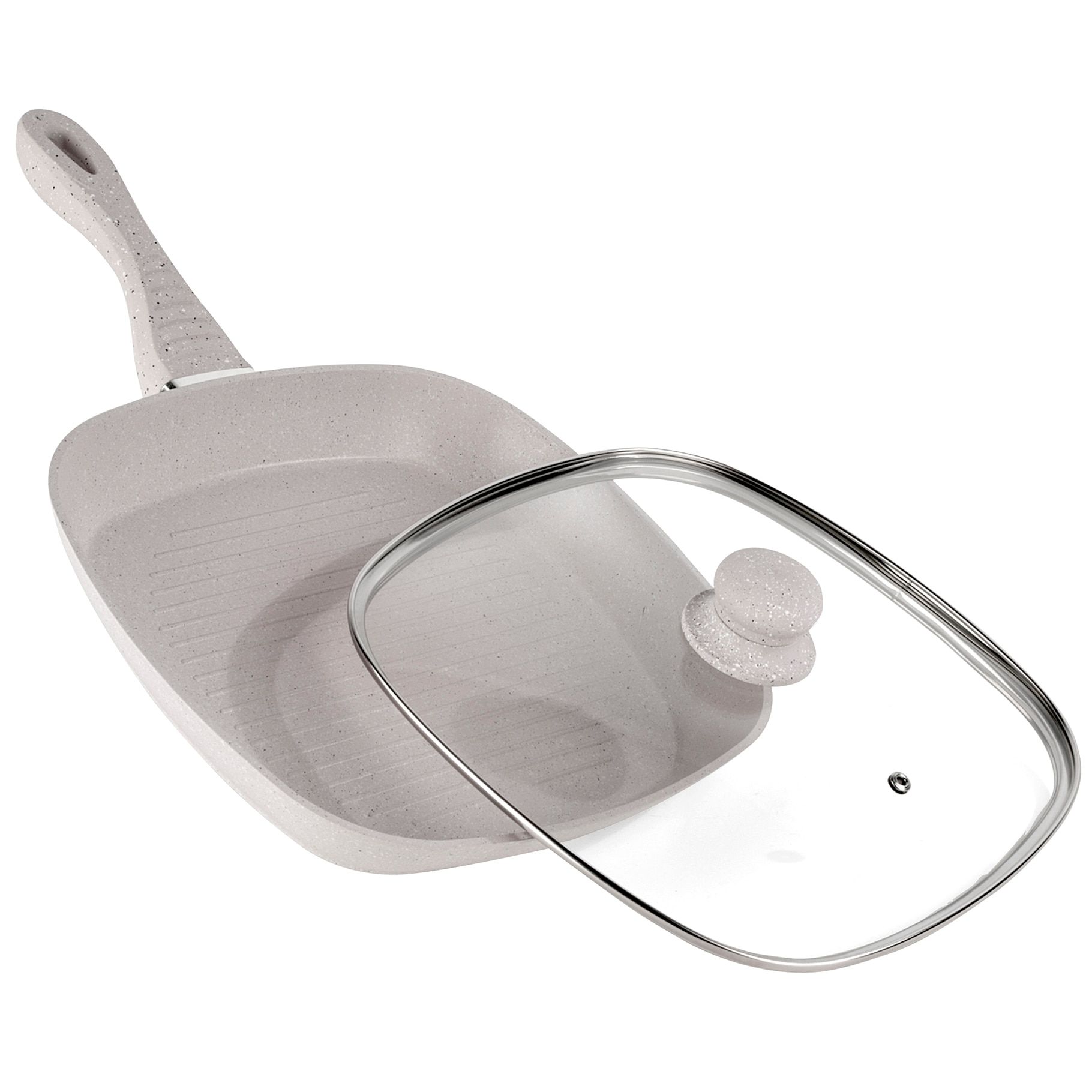 TIGAIE GRILL ALUMINIU+CAPAC 28x4 CM, MOZAIK, COOKING  BY HEINNER_2