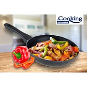 TIGAIE ALUMINIU 22X4.8 CM, BLACK SAND, COOKING  BY HEINNER_4