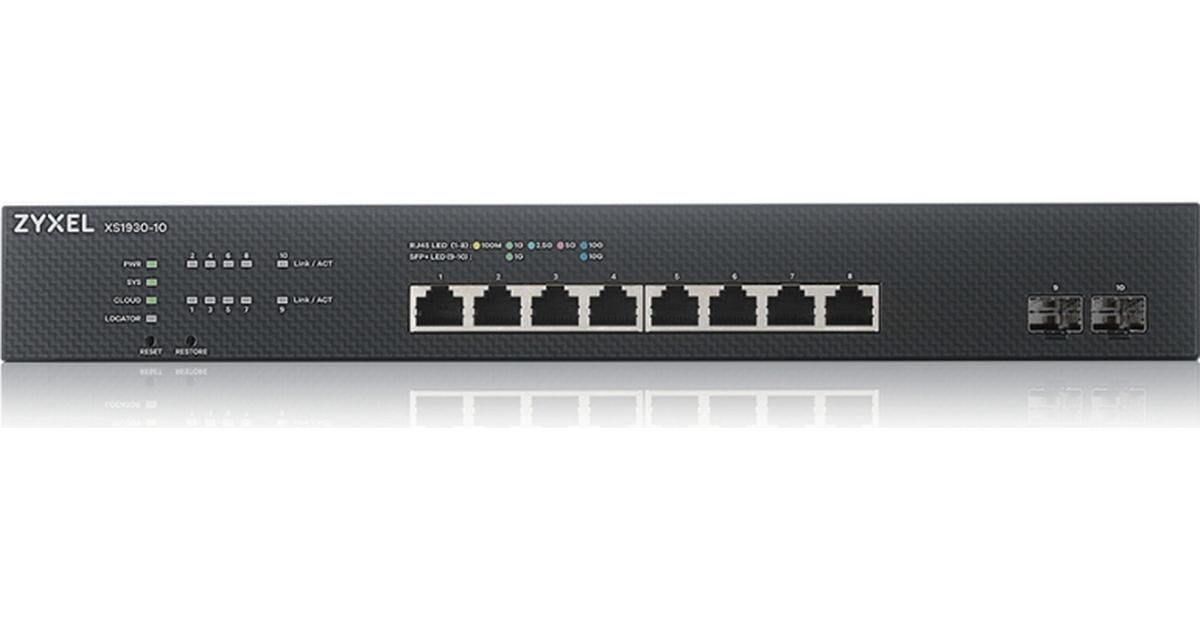 Zyxel XS1930-10-ZZ0101F network switch Managed L3 10G Ethernet (100/1000/10000) Black_1