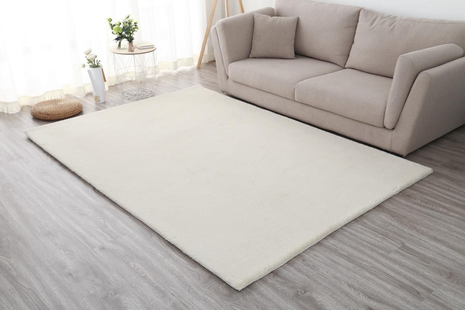 Covor Heinner Shaggy soft blanita Turcoaz 200x300 cm_1