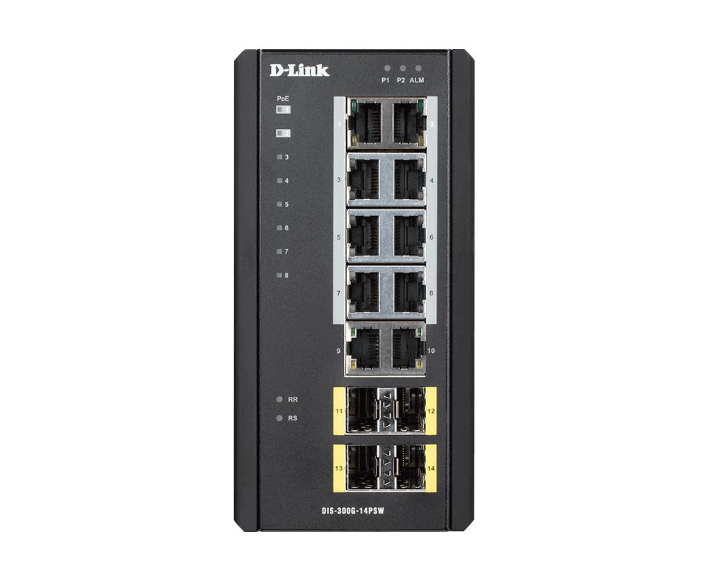 Switch D-Link DIS-300G-14PSW, 14 Port, 10/100/1000 Mbps_2