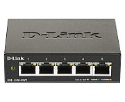 D-Link DGS-1100-05V2 network switch Managed Gigabit Ethernet (10/100/1000) Black_1