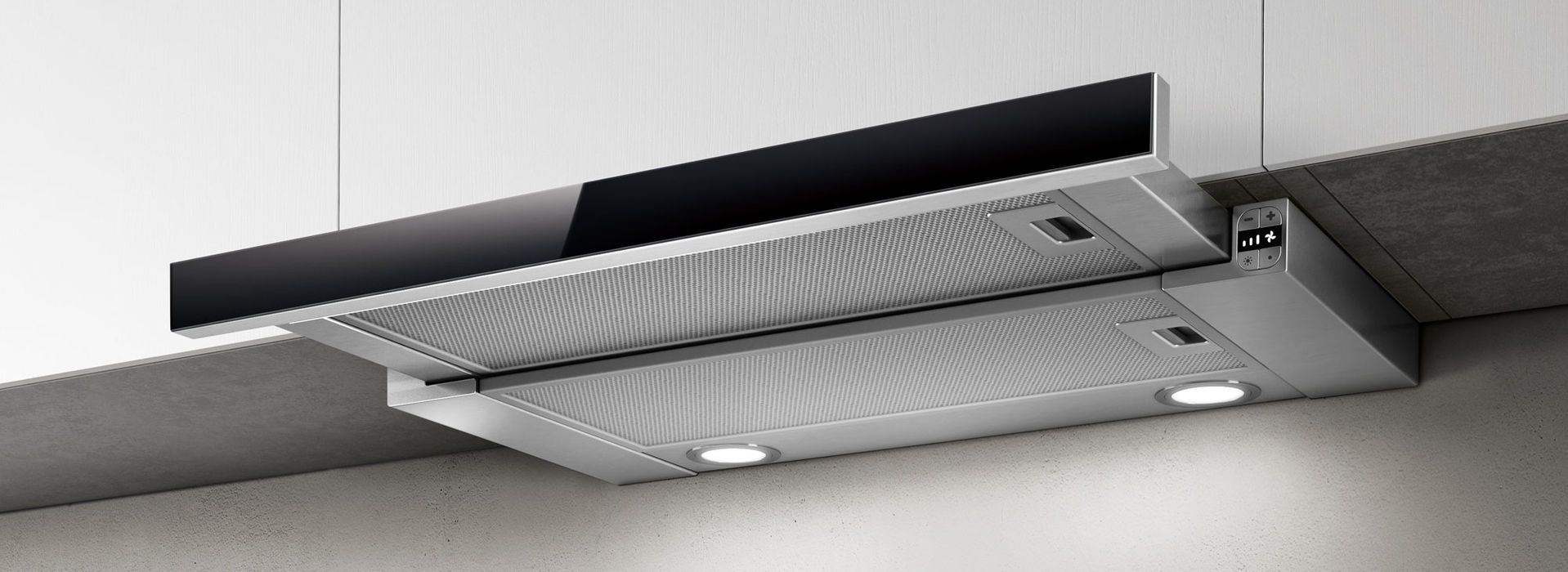 Hota de bucatarie ELICA ELITE 26 PB IX/A/60Latime 60 cm,Clasa energetica C,Putere de absorbtie 581 m³/hTip de control: mecanic, Nivel de zgomot 61 db(A)Sistem recirculareDiametrul conductei de evacuare 150 mm, Tip de iluminare: LED 2x2,5 W 3500KFiltru de grasime inclusFinisaje: Otel Inoxidabil_4