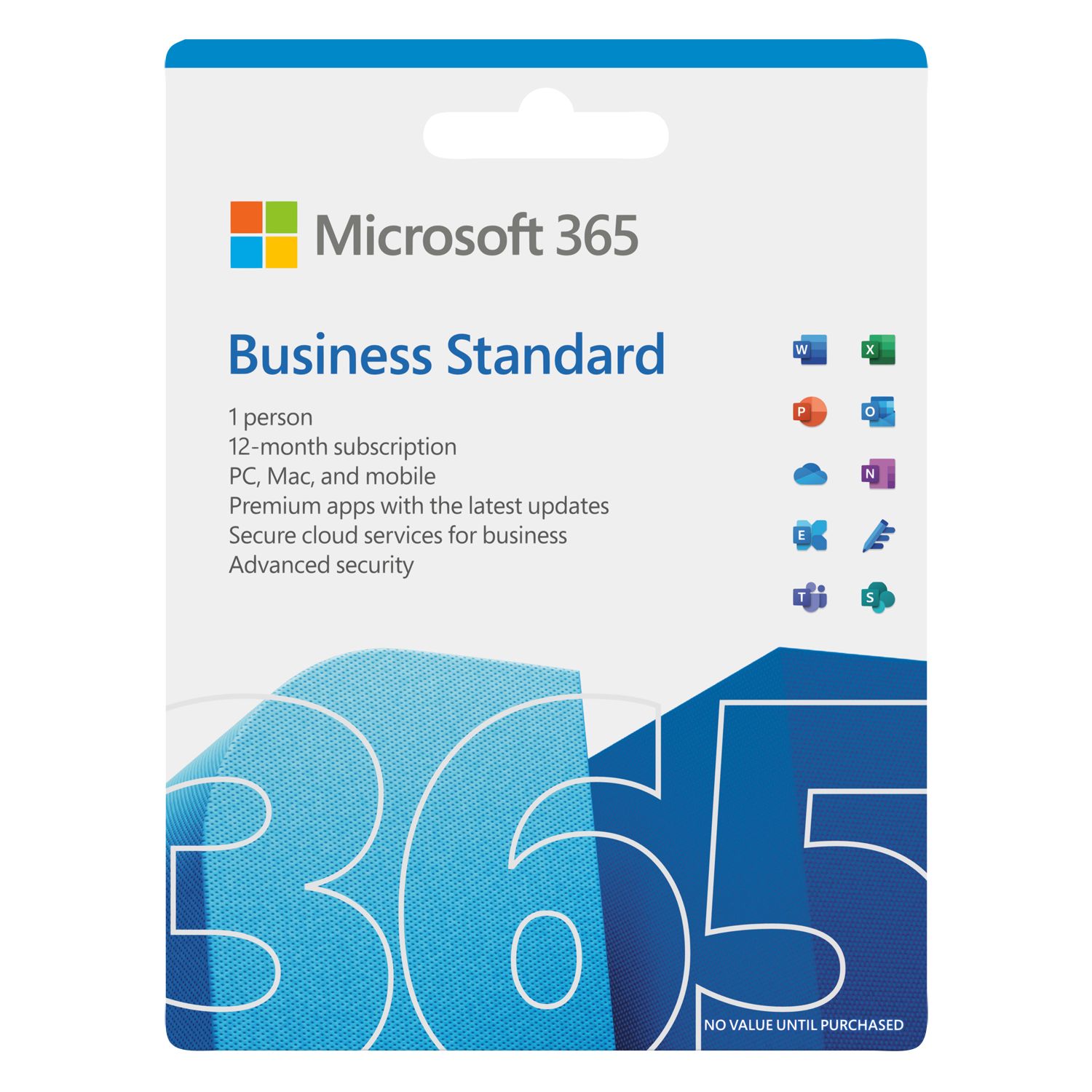 LICENTA electronica MICROSOFT, tip Office 365 Business Standard pt PC | Mac, 1 utilizator, valabilitate 1 an, utilizare Business, 
