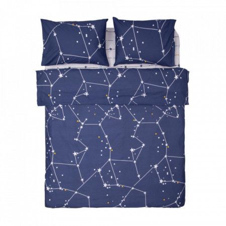 Lenjerie Dubla BBC 4 piese, 132TC -Sky_1