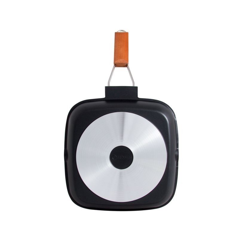 TIGAIE GRILL ALU+CAP 28x4CM,ORANGE GRAYS, COOKING BY HEINNER_1