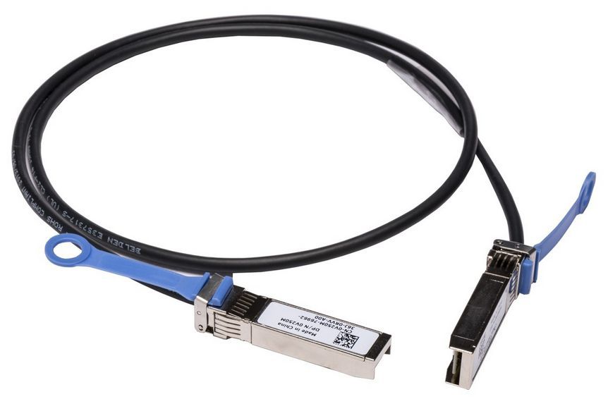 Dell Networking, Cable, SFP+ to SFP+, 10GbE, Copper Twinax Direct AttachCable, 5 Meter,CusKit, 470-AAVG_1