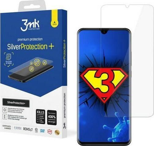3MK Silver Protection+ / Folie silicon Antimicrobiana pentru Huawei P30 Pro