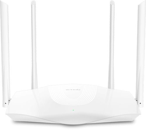 Tenda| TX3 | Router wireless | 802.11a.x | AX 1800 Dual Band | Porturi 1 WAN, 3 LAN Gigabit| Antene 4 externe 6 dbi | CPU Quad  Core 1.5 GHz | Gaming & streaming | Alb