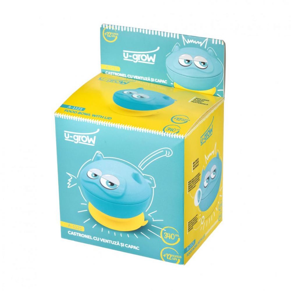 Bol cu ventuza si capac 340 ml A-1121_4