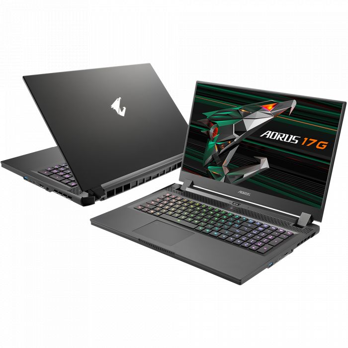 Laptop GIGABYTE Gaming 17.3'' AORUS 17G KD, FHD 300Hz, Procesor Intel® Core™ i7-11800H (24M Cache, up to 4.60 GHz), 16GB DDR4, 512GB SSD, GeForce RTX 3060 6GB, Win 10 Home, Black_2