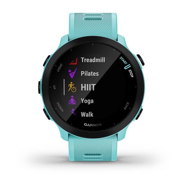 Ceas Smartwatch Garmin Forerunner 55, GPS, Aqua_2