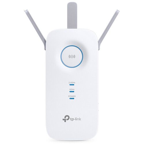 TP-link AC1900 Wi-Fi Range Extender, RE550, 3 X external antenna, IEEE802.11ac, IEEE 802.11n, IEEE 802.11g, IEEE 802.11b, 1 x 10/100/1000M RJ45, Frequency 2.4GHz & 5GHz(11ac), Signal Rate: 5GHz:Up to 1300Mbps, 2.4GHz:Up to 600Mpbs._1