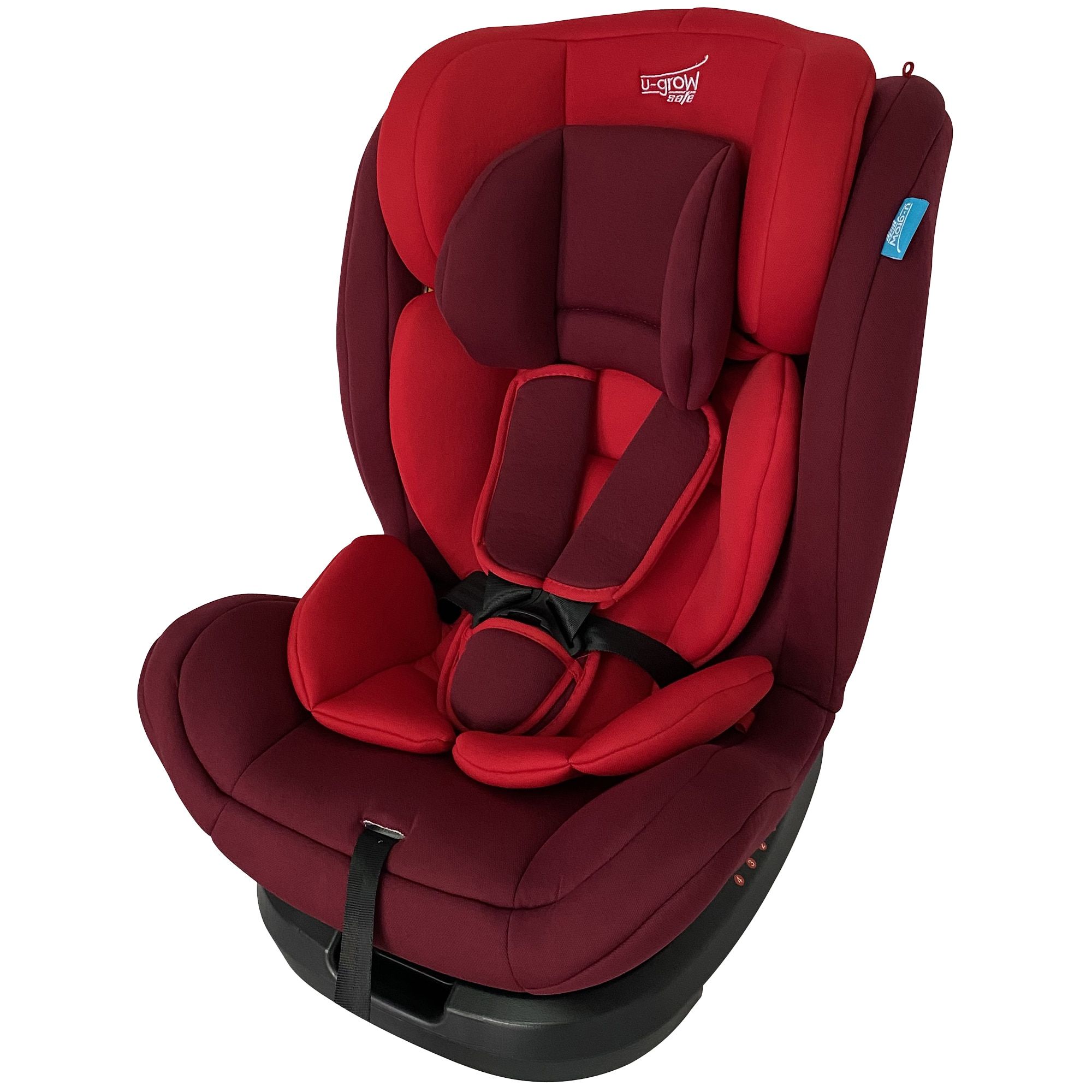 Scaun auto rotativ isofix, 0-36kg, rosu_2