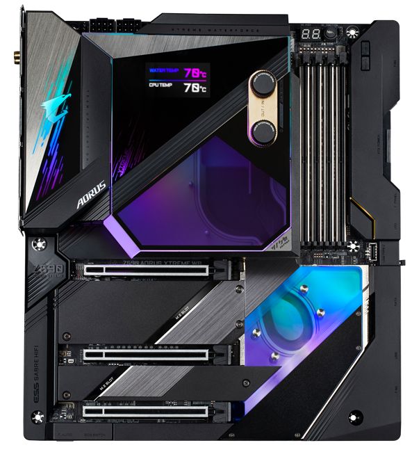 GIGABYTE Z590 AORUS XTREME WB LGA 1200 DDR4 6xSATA 1xM.2 WiFi eATX MB_2