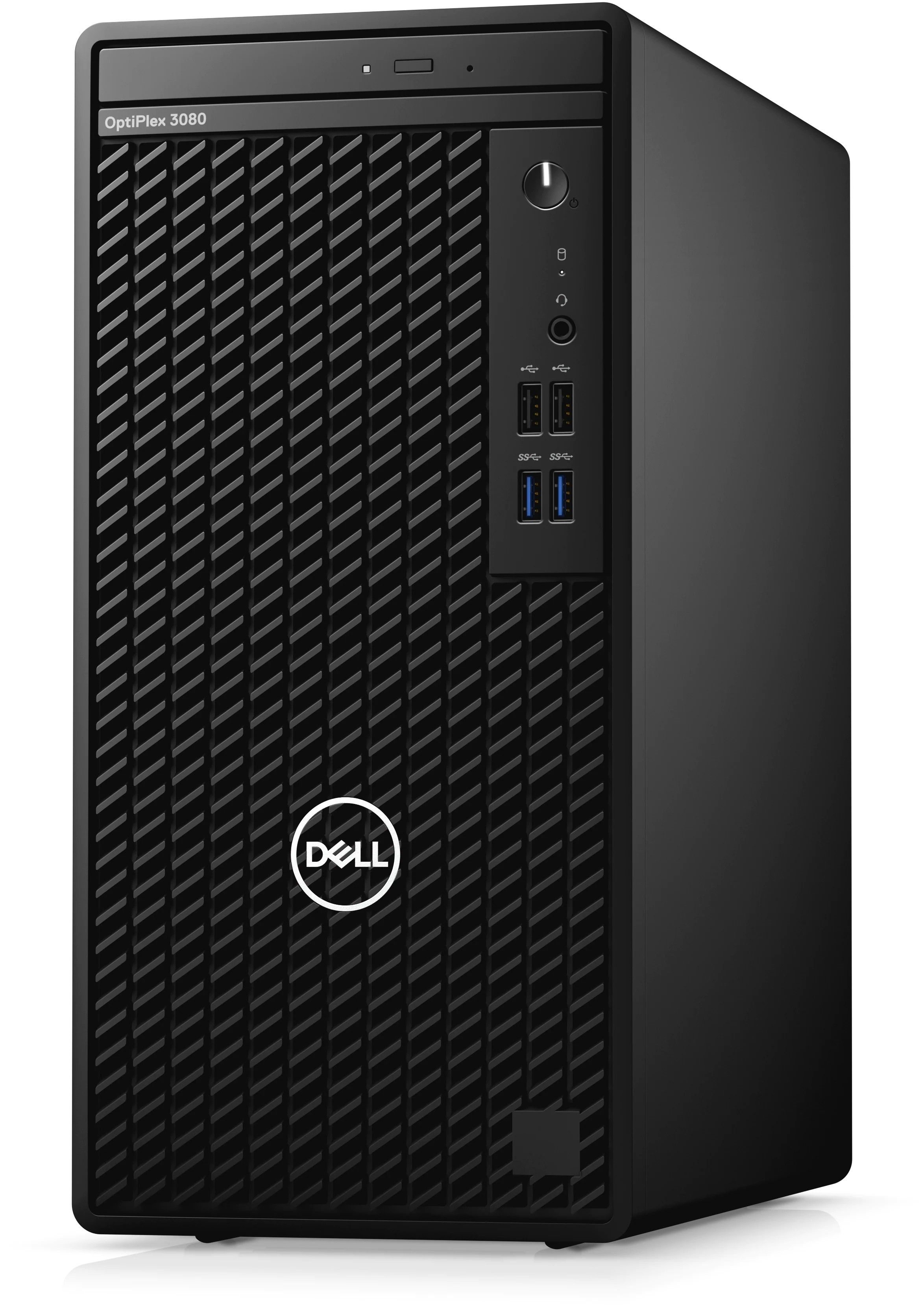 Desktop PC Dell OptiPlex 3080 Minitower Intel Core i5-10505, 6C / 12T, 3.2 GHz base, 4.6 GHz turbo, 12 MB cache, 65 W, 8 GB DDR4, 256 GB SSD, Intel UHD Graphics 630, DVD-RW, 260W, Microsoft Windows 10 Pro, Negru_3