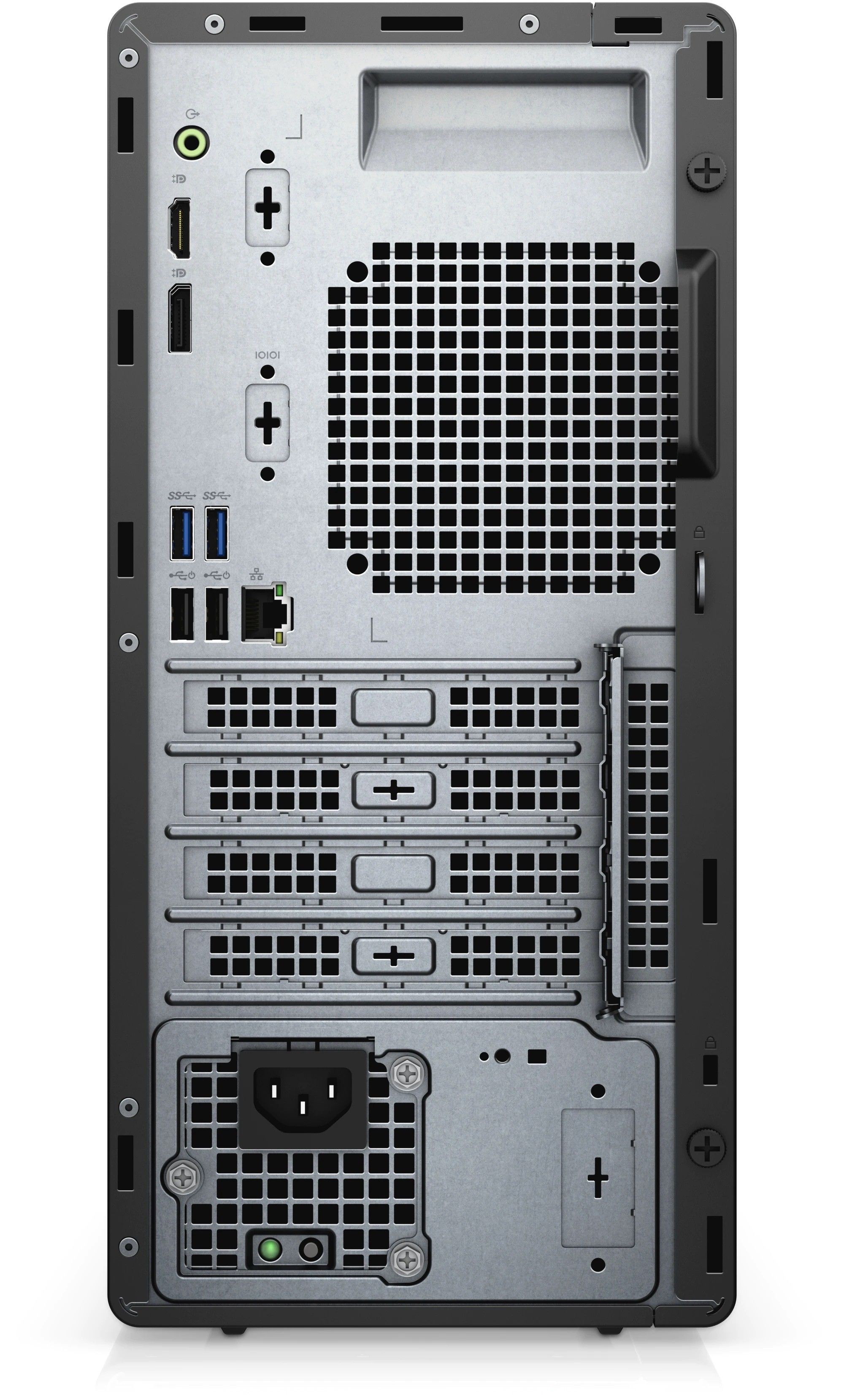 Desktop PC Dell OptiPlex 3080 Minitower Intel Core i5-10505, 6C / 12T, 3.2 GHz base, 4.6 GHz turbo, 12 MB cache, 65 W, 8 GB DDR4, 256 GB SSD, Intel UHD Graphics 630, DVD-RW, 260W, Microsoft Windows 10 Pro, Negru_4