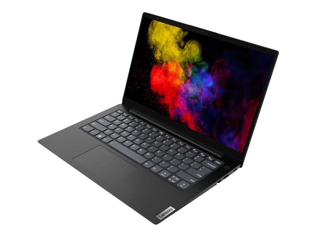 Laptop Lenovo V14 14 inch 1920 x 1080, Intel Core i5, 4 nuclee, 8 GB, 512 GB, Integrata, Negru, Fara sistem de operare,