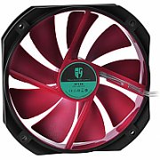 VENTILATOR SPACER PC 120x120x25 mm,  RED light, Hydraulic Bearing, 74CFM, conector 4-pin 