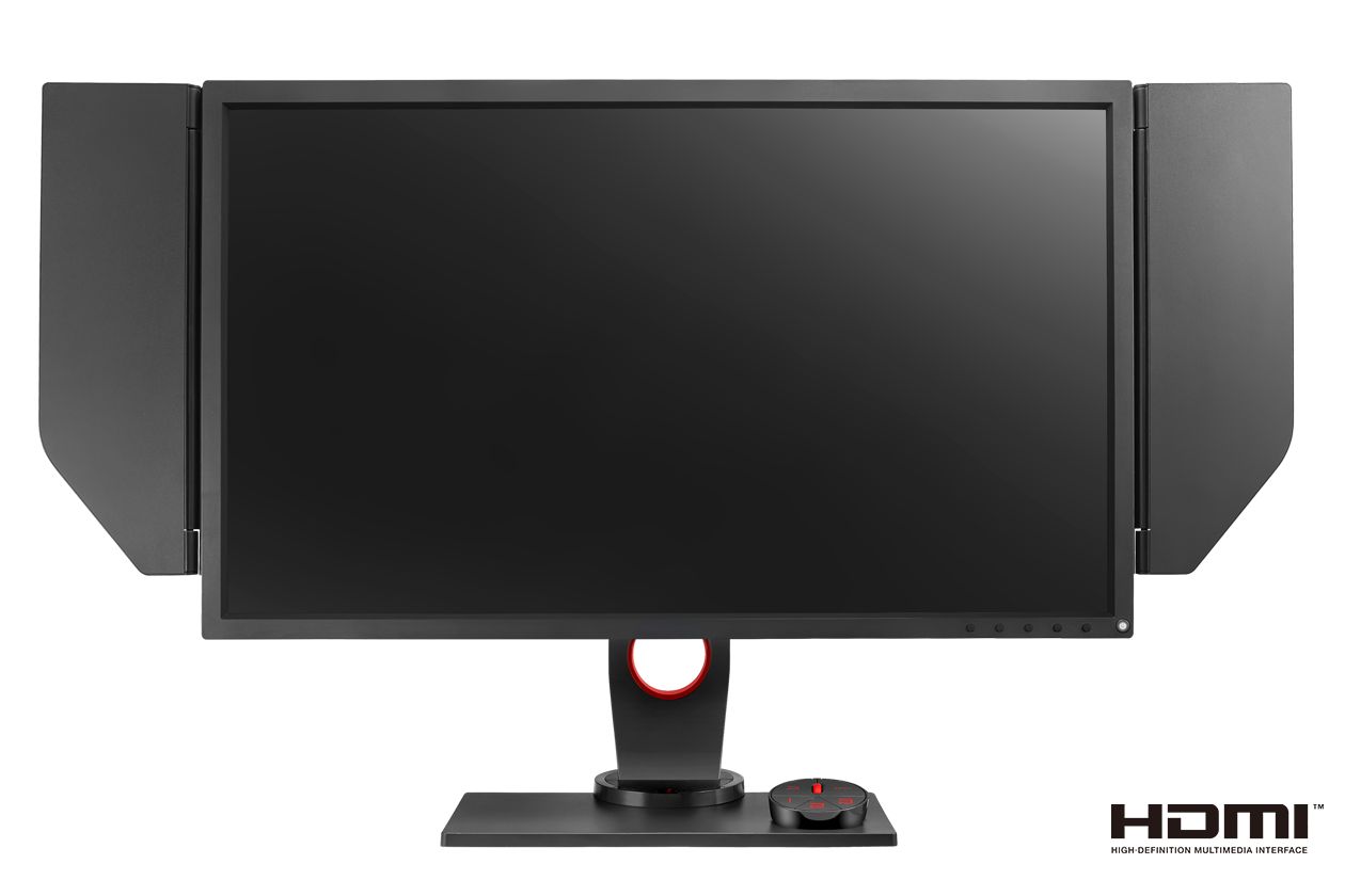 Monitor 27  BenQ XL2746S Zowie, gaming, FHD 1920*1080, TN, 240 Hz, 0.5 ms GTG, 16:9, 1000:1, 320 cd/mp, VESA 100x100, pivot, DVI, 2*HDMI, DP, USB, audio in/ out, cabluri DP/ USB incluse, Low Blue Light, Flicker- Free, culoare gri inchis