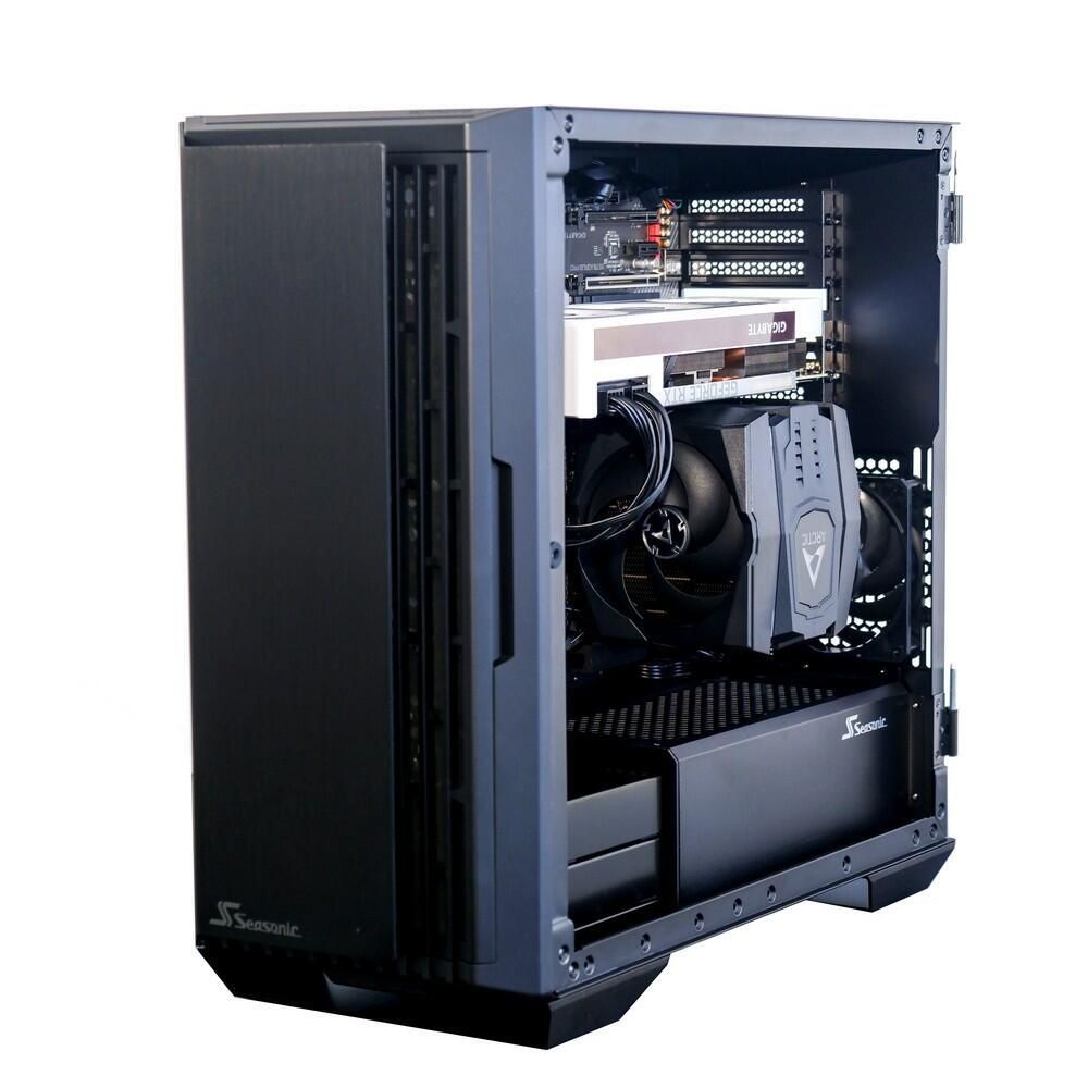 Desktop PC ITD Canvas Studio Type 2, AMD Ryzen 7 5800X, 32 GB RAM, 2 TB SSD, Fara unitate optica, RTX 3080 10 GB, 850 W, Free DOS