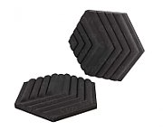 Wave Panels Extension Set — Negru_3