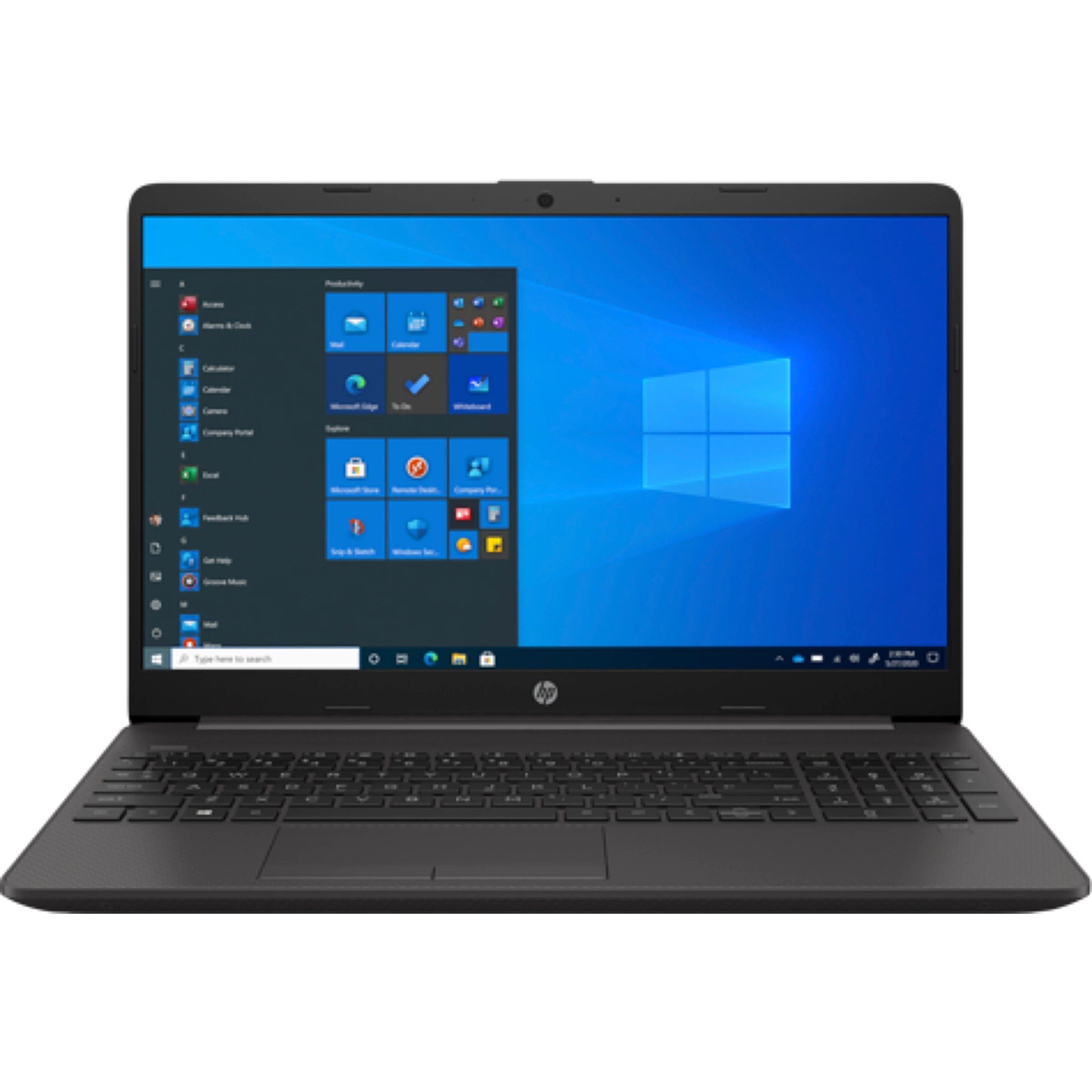 Laptop HP 250 15.6 inch 1366 x 768, Intel Core i7, 2 nuclee, 8 GB , 256GB , Integrata, Negru, Windows 10 Pro