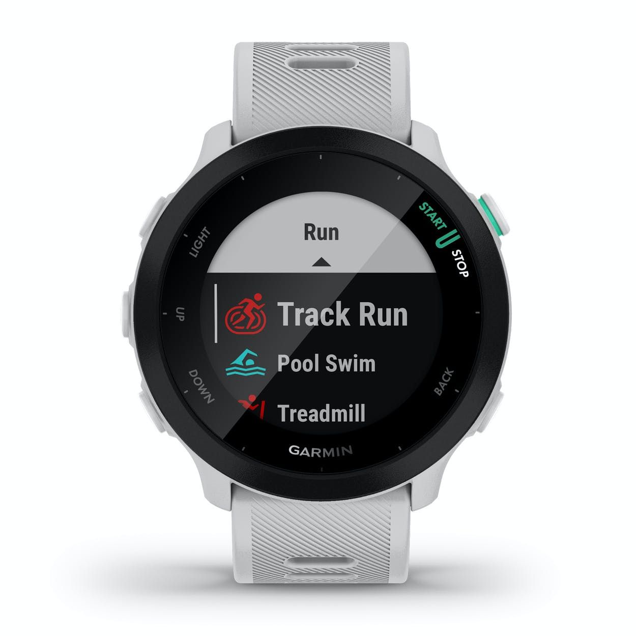 Ceas Smartwatch Garmin Forerunner 55, GPS, White_3