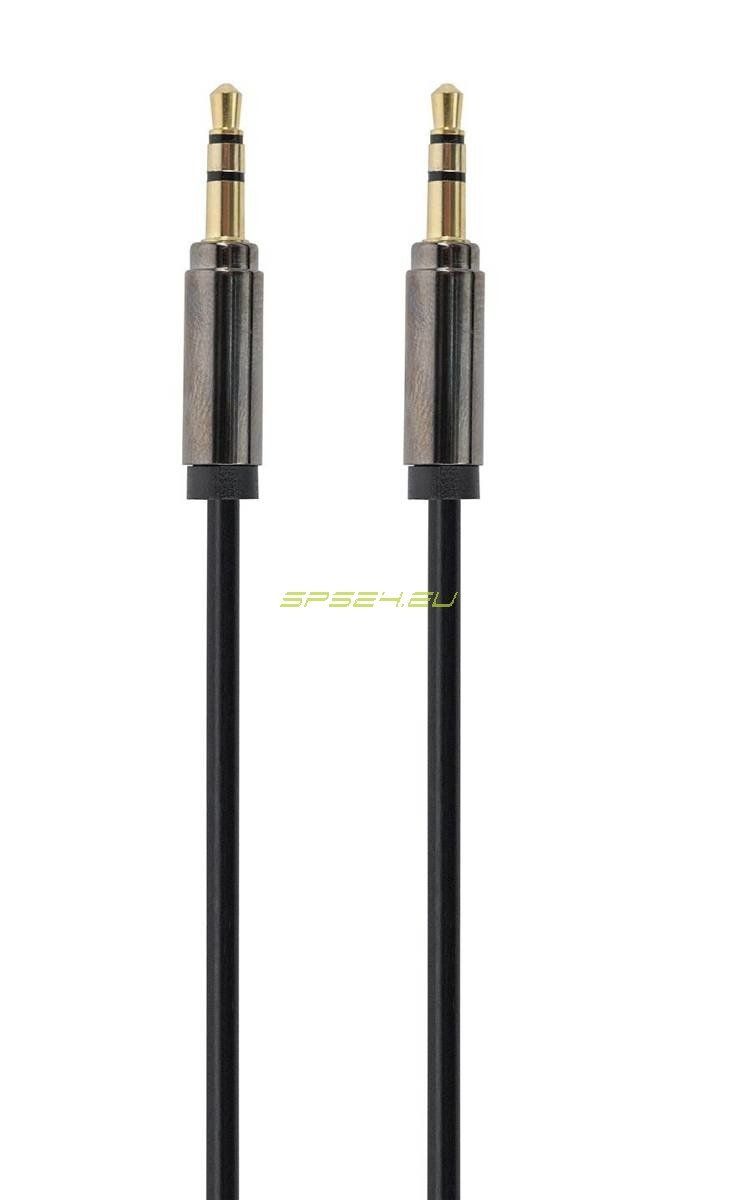 Gembird CCAP-444-1M audio cable 3.5mm Black_1