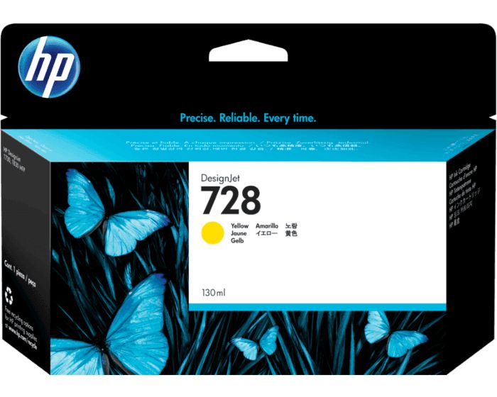 Cartus cerneala HP F9J65A, 130 ml,  yellow DesignJet Ink Cartridge_1