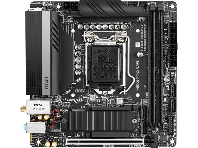 MSI H510I PRO WIFI Socket 1200 DDR4 up to 64GB 6xUSB 2.0 4xUSB 3.2_5