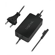 ALIMENTATOR retea 220V LOGILINK, pentru Microsoft Surface, compatibil cu Pro 6/4/3 si Laptop/Go/Book, 44W, USB 5V/1A, 0.5m, negru, 