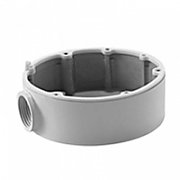 Doza conexiuni Hikvision DS-1280ZJ-DM18( black), culoare neagra, material aliaj de aluminiu, dimensiuni: 141.7 mm × 37 mm × Ø 111 mm, greutate: 1490 g_1