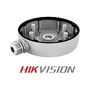 Doza conexiuni Hikvision DS-1280ZJ-DM55, material aliaj de aluminiu, dimensiuni: Φ 155 mm × 36 mm, greutate: 300g_1