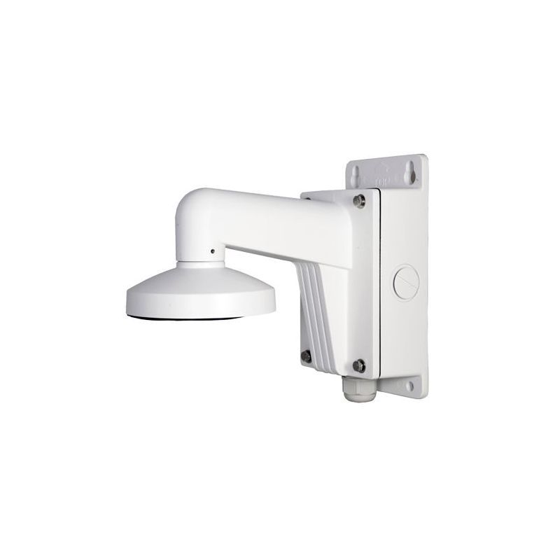 Suport de montaj pe perete cu doza de conexiuni Hikvision DS-1272ZJ- 120B, material aliaj de aluminiu, dimensiuni: 123×180×233mm, greutate: 1225g_2