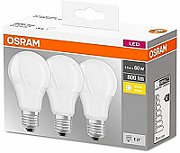 Set 3 becuri Led Osram, E27, 10,5W, 1055 lumeni, lumina calda(2700K), durata de viata 10.000 ore, clasa energetica A++_1