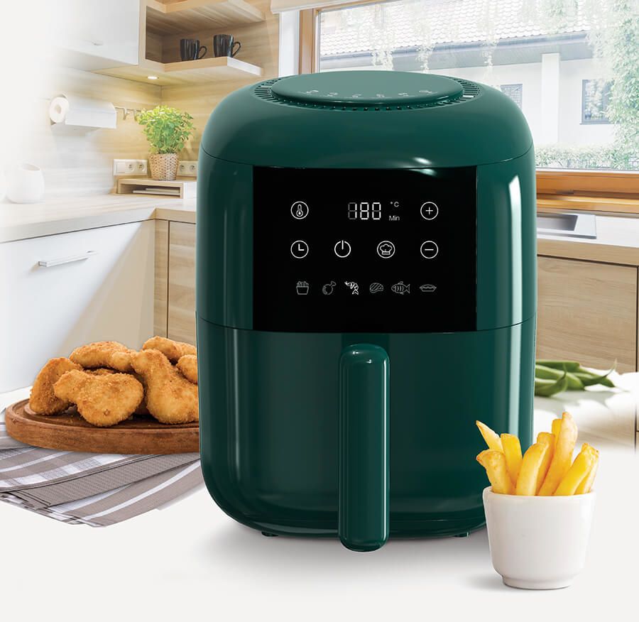 Feel-Maestro MR-755 fryer 3 L 1200 W Hot air fryer Green_2