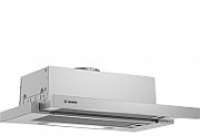 Bosch Serie 4 DFT63AC50 cooker hood 360 m³/h Semi built-in (pull out) Silver D_1