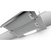 Bosch Serie 4 DFT63AC50 cooker hood 360 m³/h Semi built-in (pull out) Silver D_3