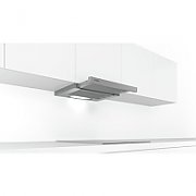 Bosch Serie 4 DFT63AC50 cooker hood 360 m³/h Semi built-in (pull out) Silver D_4
