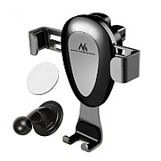 Maclean car phone holder, universal, for the ventilation grille, gravity, max. center distance 90mm, MC-324_1