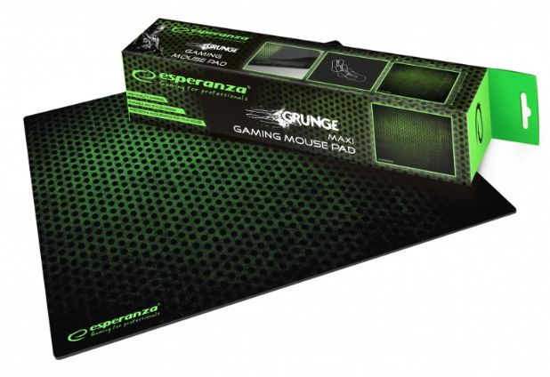 Esperanza EGP103G mouse pad Black,Green Gaming mouse pad_1