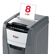 Rexel AutoFeed+ 130X automatic shredder, P-4, cuts confetti cut (4x28mm), 130 sheets, 44 litre bin_13