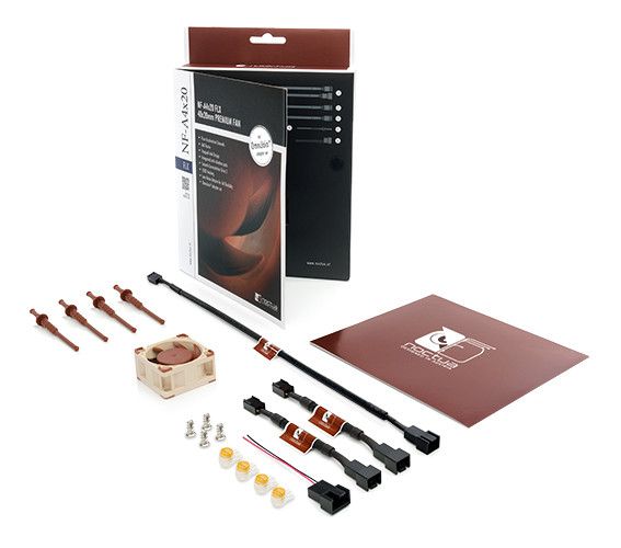 Noctua NF-A4x20 FLX Computer case Fan 4 cm Beige, Brown_4