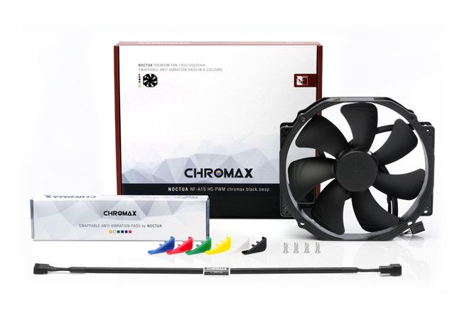 Noctua NF-A15 HS-PWM chromax.black.swap Computer case Fan_3