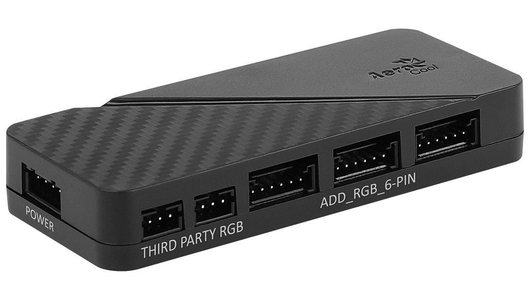 Aerocool Saturn 12F ARGB Pro Motherboard Cooling set 12 cm Black_5