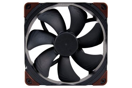 Noctua NF-A14-Industrial PPC-2000 PWM Computer case Fan 14 cm Black, Brown 1 pc(s)_1