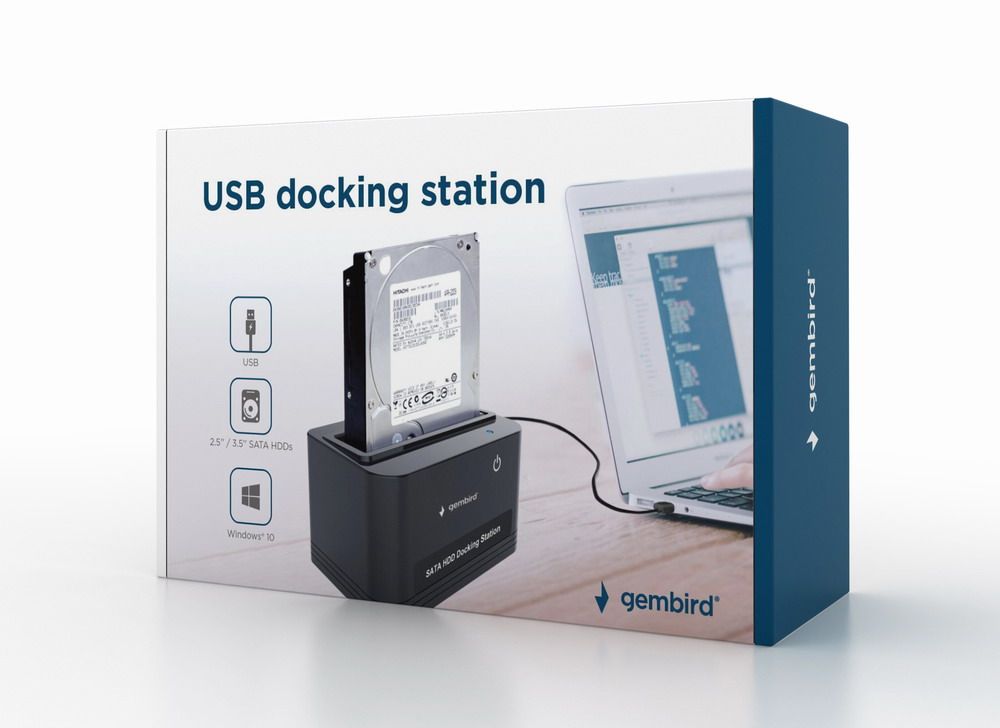 Gembird HD32-U2S-5 docking station for 2.5 