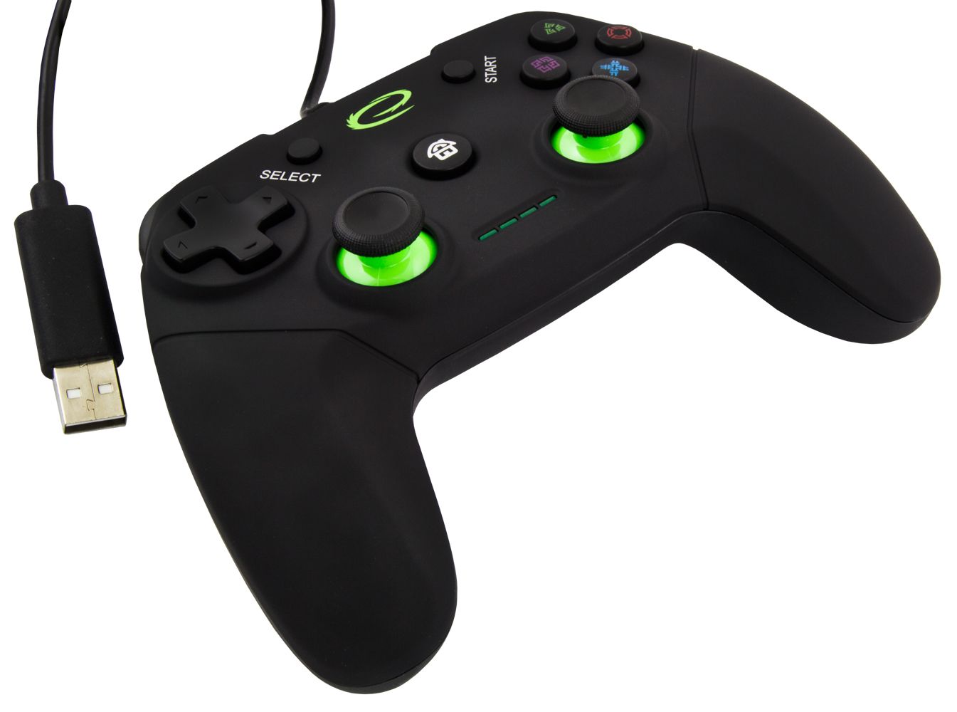 Esperanza EGG110K Gaming Controller Gamepad PC,Playstation 3 Analogue / Digital USB 2.0 Black_6