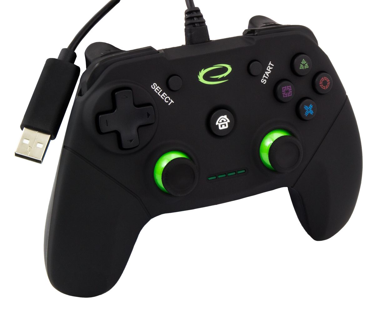 Esperanza EGG110K Gaming Controller Gamepad PC,Playstation 3 Analogue / Digital USB 2.0 Black_7